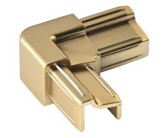 Gelco Luxor Gold Matt Rohová Spojka Přetokové Lišty, Zlato Mat