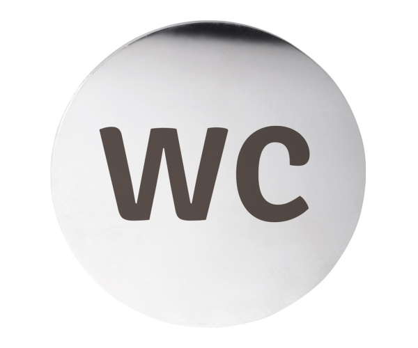 Sapho Cedule Wc, ø 75mm, Nerez Mat