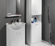 Aqualine Simplex Economy 55 Umyvadlová Skříňka Včetně Umyvadla 53x83,5x30,7cm