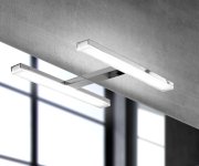 Sapho Esther Led Nástěnné Svítidlo, 6 W, 280x62x131 Mm, Ip44, Chrom