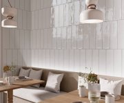 Retro obklad Deceram Salerno Lace 10x40 - šedá (skladem)
