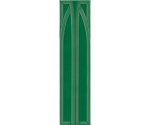 Retro dekor Grazia Epoque Belvedere Bottle Craquele 20x80 - zelená