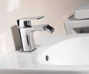 Aqualine Factor Stojánková Bidetová Baterie, Chrom
