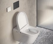 Gsi Wclean Závěsné Wc Swirlflush S Integrovaným Elektronickým Bidetem, Bílá Extraglaze