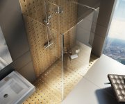 Sprchový kout Walk-In model Corner - Walk-In Corner Set 120x90, lesk+transparent GW1CG7C0SZ1