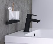Umyvadlová stojánková baterie 10° Free TD F 014.00 - TD F 014.20BLM Umyvadlová stojánková baterie 172 mm bez výpusti, černá matná X070150