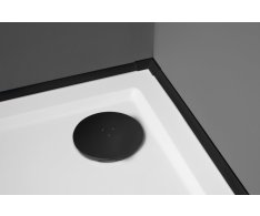 Polysan Krycí Lišta Pro Vany A Vaničky, 2x 1950mm, 2x Roh, 2x Zakončení, černá Mat
