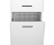Aqualine Zoja/keramia Fresh Skříňka Spodní S Košem 35x78x29cm, Bílá