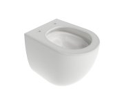 WC Chrome AquaSpin set, včetně sedátka SoftClose - WC Chrome AquaSpin set, závěsný, bílá X03121