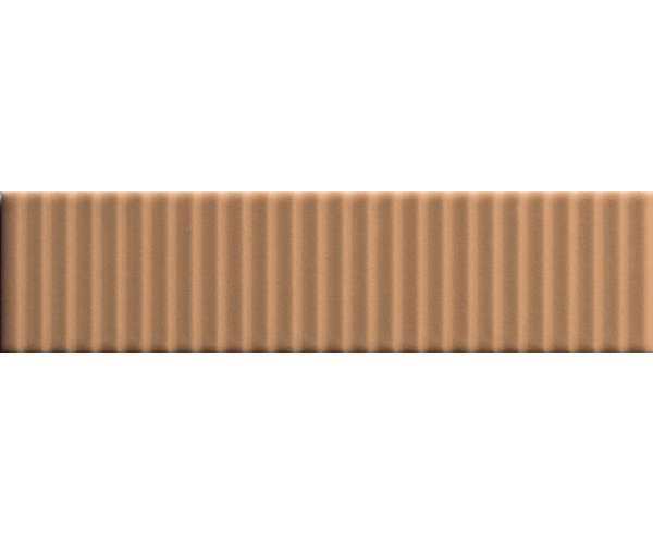 Vzorovaný dekor 41zero42 Biscuit Strip Terra 5x20 - cihlová