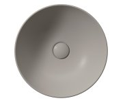 Gsi Nubes Keramické Umyvadlo Na Desku Průměr 40cm, Tortora Mat