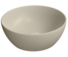 Gsi Pura Keramické Umyvadlo Na Desku, Průměr 32cm, Creta Mat