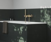 Ruční sprcha kulatá - 951.60GLB Ruční sprcha, zlato kartáčované X07P1239