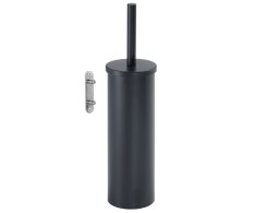 Gedy Flip Wc štětka Závěsná, Systém Lift&clean, černá Mat