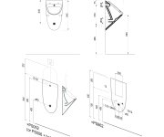 Gsi Community Urinál Se Zakrytým Přívodem Vody S Otvory Pro Víko, Rimless, 31x54,5cm, Bílá Mat