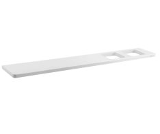 Sapho Abeline Polička Rockstone 600mm, 2x Otvor, Bílá Mat