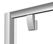 Sprchové dveře Pivot PDOP2 - PDOP2 100, satin+transparent 03GA0U00Z1