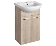 Aqualine Zoja Umyvadlová Skříňka 41,5x74x25,3cm, Dub Platin