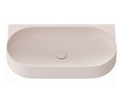Umyvadlo Yard 80 bez otvoru - Umyvadlo Yard 80, bez otvoru pro baterii, bez přepadu, Alabaster Pink XJX0G080000