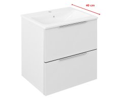 Sapho Cirasa Umyvadlová Skříňka 48x54x39cm, Bílá Lesk