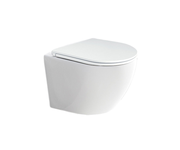 Mereo Wc Závěsné Kapotované, Rimless, 490x370x360, Keramické, Vč. Sedátka Css123