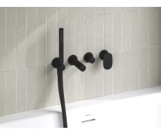 Podomítková baterie vanová Spring SG 068, s přepínačem, s tělesem - SG 068.20BLM.O3