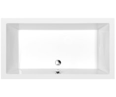 Polysan Deep Hluboká Sprchová Vanička, Obdélník 140x75x26cm, Bílá