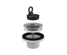 Výpust Umyvadlová 5/4" S Nerezovou Mřížkou Pr.63 Mm