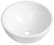Sapho Moon Keramické Umyvadlo Na Desku Vysoké, Průměr 43cm, Bílá