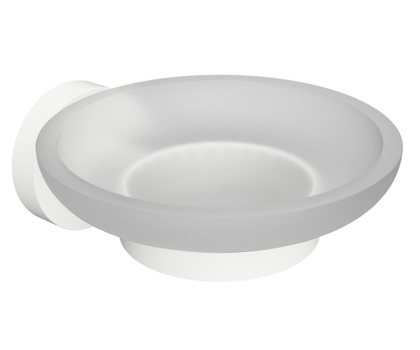 Sapho X-round White Mýdlenka, Mléčné Sklo, Bílá Mat