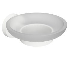 Sapho X-round White Mýdlenka, Mléčné Sklo, Bílá Mat