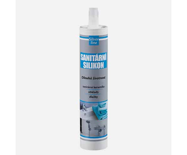Sanitární silikon Silver Line - transparentní, 280 ml