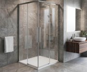 Gelco Luxor Sprchové Dveře Pro Rohový Vstup 800mm, čiré Sklo