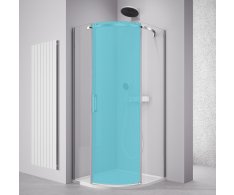 Polysan Thron Komponent čtvrtkruhová Sprchová Zástěna 900x900mm, čiré Sklo, Pravá