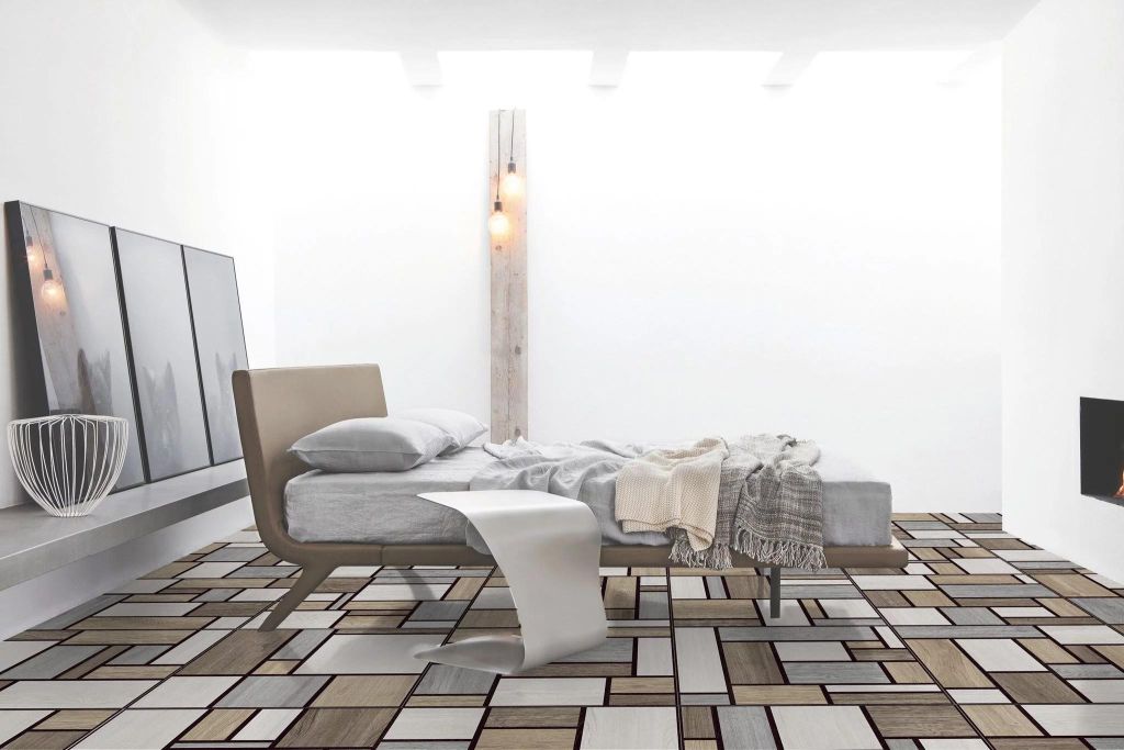 Realizace Codicer Mondrian 66x66 - barevná dlažba pro všechny typy interiérů