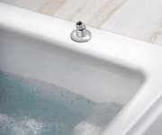 Sapho Sprchová Průchodka Na Okraj Vany S Mezikusem F1/2"-m15x1, Chrom
