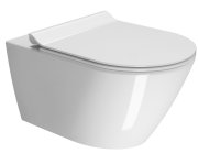 Gsi Kube X Závěsná Wc Mísa, Geniusflush, 36x55cm, Bílá Extraglaze