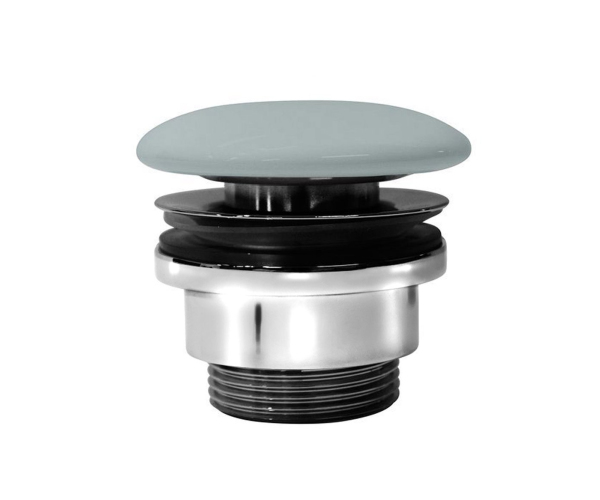 Gsi Umyvadlová Výpust 5/4“, Neuzavíratelná, Keramická Zátka, 5-65mm, Ghiaccio Mat