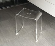 Ridder Trendy Koupelnová Stolička 40x48x27,5cm, čirá