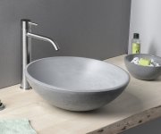 Sapho Minimal Stojánková Umyvadlová Baterie Vysoká, Nerez Mat