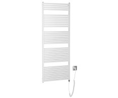 Aqualine Tondi-e Elektrické Otopné Těleso Rovné 600x1690 Mm, 800 W, Bílá