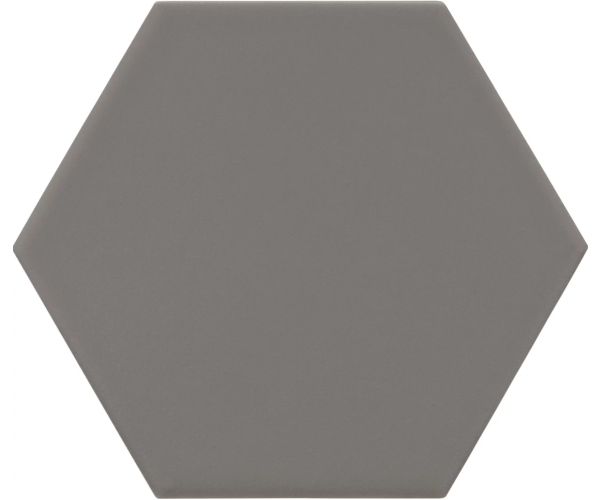 Dlažba Equipe Kromatika Grey 11,6x10,1 Hexagon Matt - šedá
