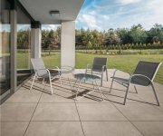 2cm dlažba jako beton Deceram Outdoor Koya Beton Terre 60x60 Rett. - béžová (skladem)