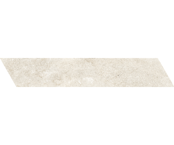 Dlažba jako kámen Piemme Limestone Italian White Chevron 10x53 Nat. Rett. - béžová