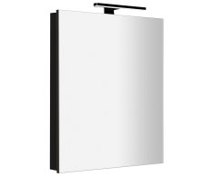 Sapho Greta Galerka S Led Osvětlením, 60x70x14cm, černá Mat