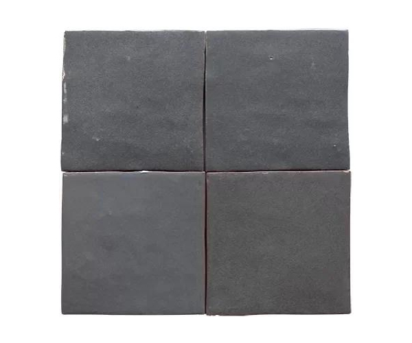 Retro obklad Cevica Zelij Gris Oscuro 10x10 - antracitová