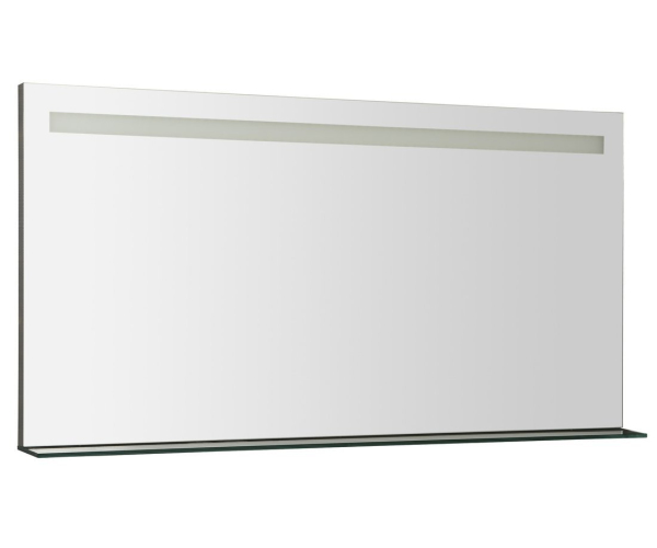 Sapho Breto Zrcadlo S Led Osvětlením A Policí 120x60,8cm