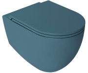 Isvea Infinity Wc Sedátko, Slim, Soft Close, Easy Take, Zelená Petrol