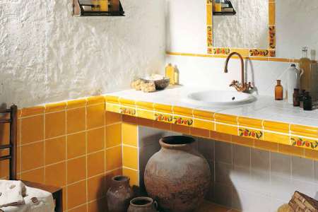 Inspirace koupelna ve stylu provence