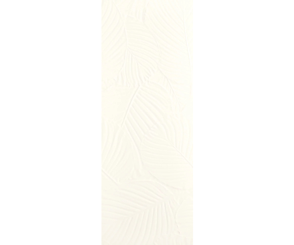 Dekor LOVE Genesis Palm White Matt 45x120 Ret. - bílá